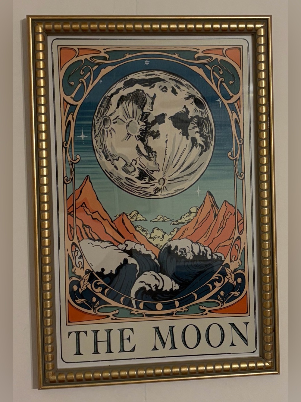 The Moon Tarot Card Art Print